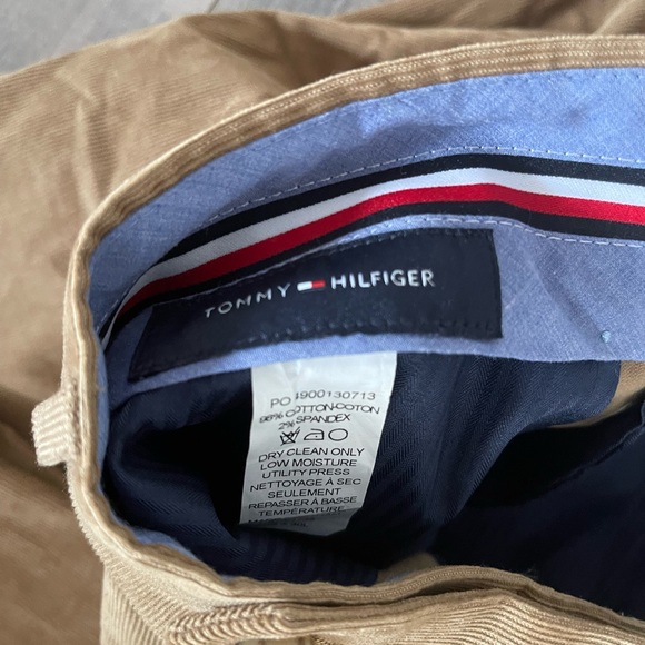 Tommy Hilfiger Men's Brown Corduroy Pants - Picture 3 of 9